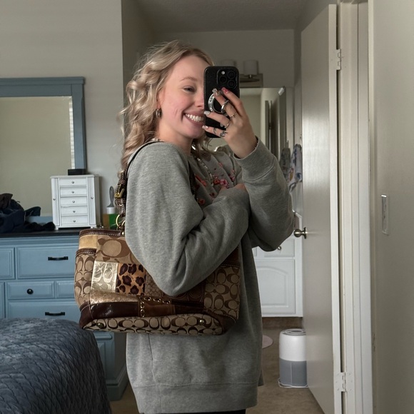 Coach Patchwork Tote bag - Picture 2 of 8